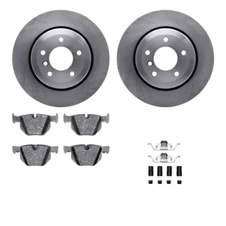 R1 Concepts WFWH1-31056 E- Line Series Brake Rotor W/ Ceramic Brake Pads & Hdw